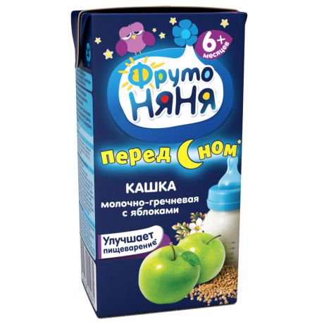 Фруто Няня Каша молочно-злаковая кукуруза/рис/гречка ФрутоНяня