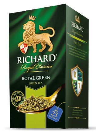 Ричард Чай зеленый Роял Грин 25 пакетиков Richard