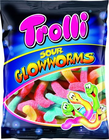 Trolli Мармелад жевательный Кислые светлячки Trolli