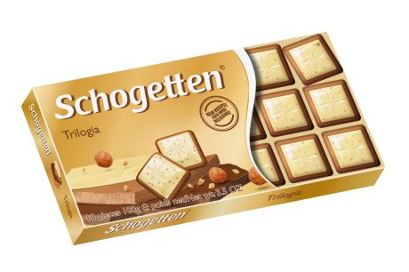 Шогеттен Шоколад белый Альпы молоко/шоколад/орехи Schogetten