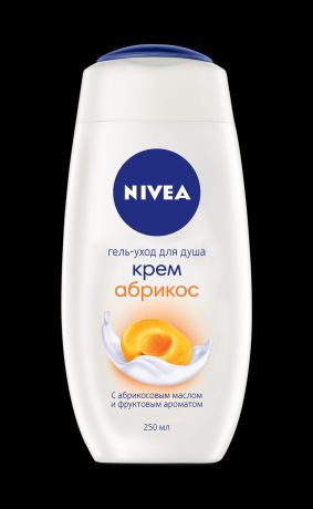 Нивея Крем-гель для душа Молоко с абрикосом Nivea