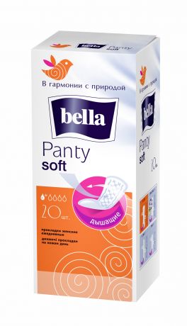 Белла Прокладки женские "Панти софт" ежедневные 20шт Bella