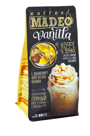 БЕЗ БРЭНДА Кофе зерновой "Vanilla" Madeo