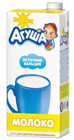 Агуша Молоко "Агуша" 3.2%
