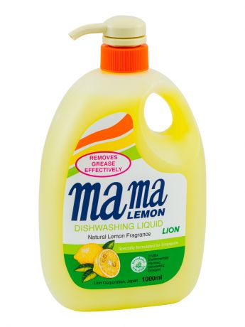 БЕЗ БРЭНДА Гель для посуды и детских пренадлежностей с лимоном Mama lemon