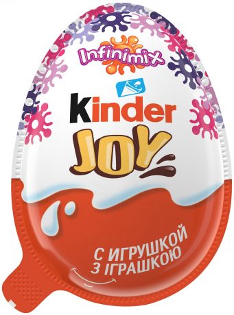 Киндер Яйцо шоколадное для девочек Kinder Joy