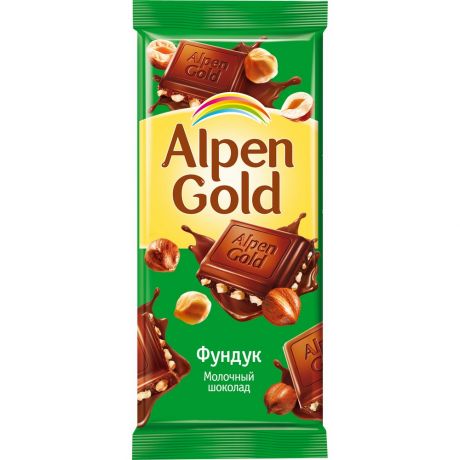 Альпен Голд Шоколад с орехом Alpen Gold