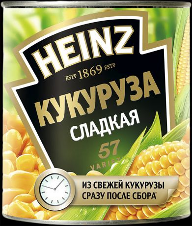 Хайнц Кукуруза сладкая 340г ж/б Heinz