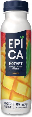 EPICA БЗМЖ Йогурт с манго 2.5% Epica