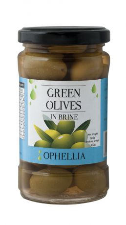 БЕЗ БРЭНДА Оливки зеленые греческие в рассоле без косточек Ophellia