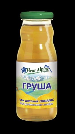 Fleur Alpine Сок детский осветленный Fleur Alpine грушевый, с 4 месяцев, 200 мл 