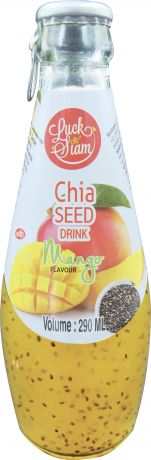 БЕЗ БРЭНДА Напиток безалкогольный негазированный семена чиа/вкус манго Luck Siam