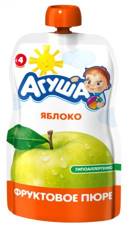 Агуша Пюре фруктовое "Агуша" яблоко