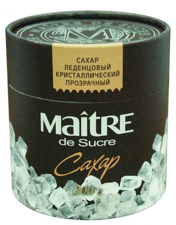 Мэтр Сахар леденцовый кристаллический MAITRE DE SUCRE