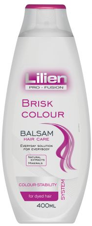 Лилиен Бальзам для окрашенных волос Яркие цветные Lilien