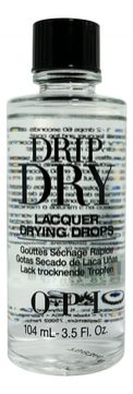 OPI Капли - Сушка Drip Dry Drops для Лака, 104 мл