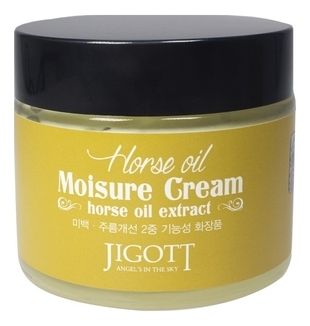 JIGOTT Крем Horse Oil Moisture Cream Увлажняющий с Лошадиным Маслом, 70 мл