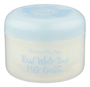 Elizavecca Крем Milky Piggy Real White Time Milk Cream для Лица и Тела с Козьим Молоком, 100г