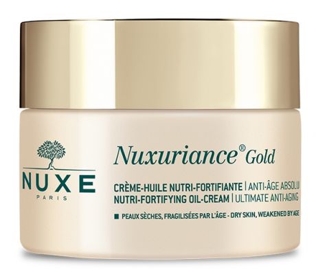 NUXE Крем Nuxuriance Gold Питательный Восстанавливающий Антивозрастной для Лица, 50 мл
