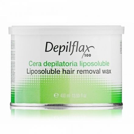 Depilflax Воск Natural Liposoluble Hair Removal Wax Теплый в Банке Натуральный Прозрачный, 400 мл