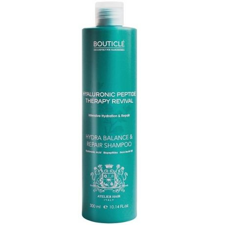 Bouticle Шампунь Hydra Balance & Repair Shampoo Увлажняющий для Очень Сухих и Поврежденных Волос, 300 мл