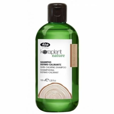 Lisap Шампунь Keraplant Nature Skin-Calming Shampoo Успокаивающий для Чувствительной Кожи Головы, 100 мл
