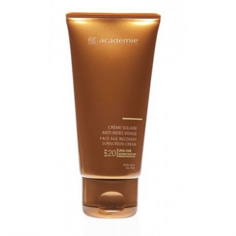 Academie Крем Face Age Recovery Sunscreen Cream SPF 20 Солнцезащитный Регенерирующий для Лица, 50 мл