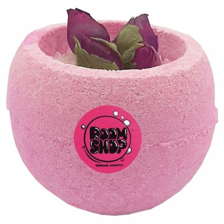 BOOM SHOP cosmetics Бомбочка для Ванны Розовая Чаша, 220г