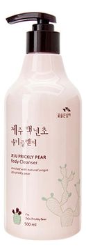 Flor de Man Гель Jeju Prickly Pear Body Cleanser для Душа с Кактусом, 500 мл