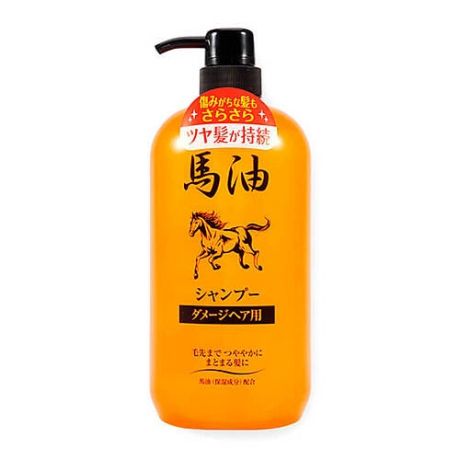 JunLove Шампунь Horse Oil Shampoo для Поврежденных Волос, 1000 мл