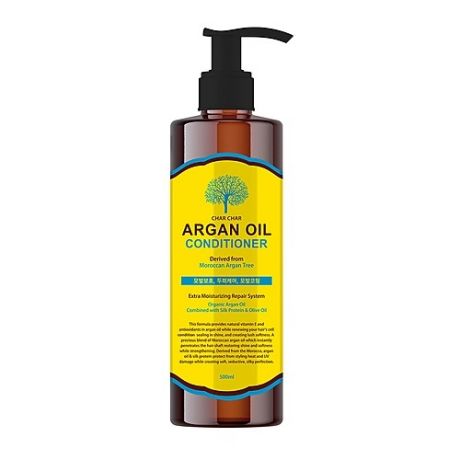 Char Char Кондиционер Argan Oil Conditioner для Волос Аргановый, 500 мл