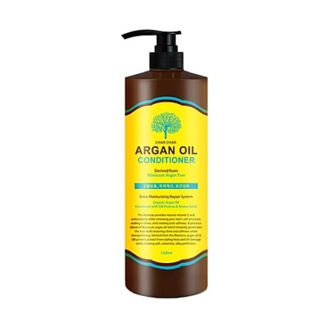 Char Char Кондиционер Argan Oil Conditioner для Волос Аргановый, 1500 мл