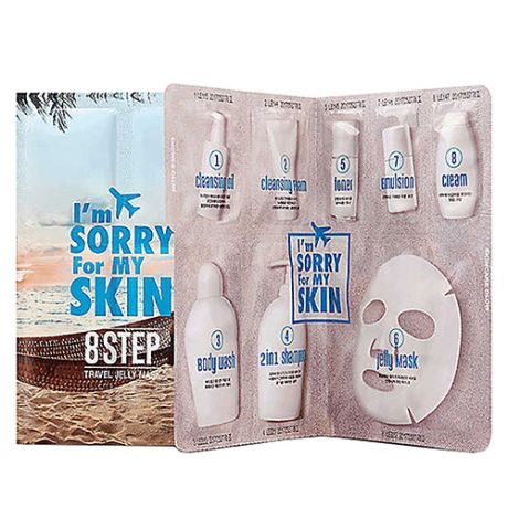 I’m Sorry For My Skin Набор 8 Step Travel Jelly Mask для Лица Путешествие, 53 мл