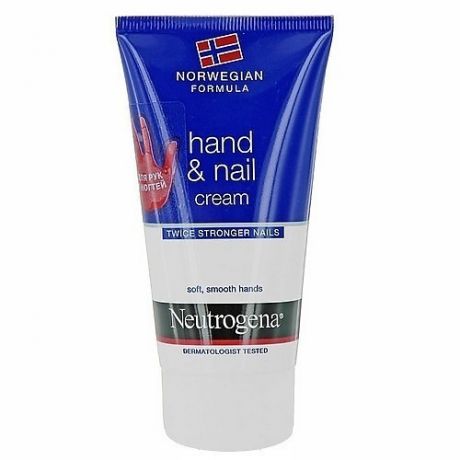Neutrogena Крем-Уход Hand & Nail Cream для Рук и Ногтей, 75 мл