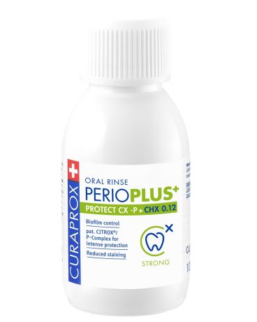 Curaprox Жидкость - Ополаскиватель Perio Plus Protect, с Содержанием Хлоргексидина 0,12%, 100 мл