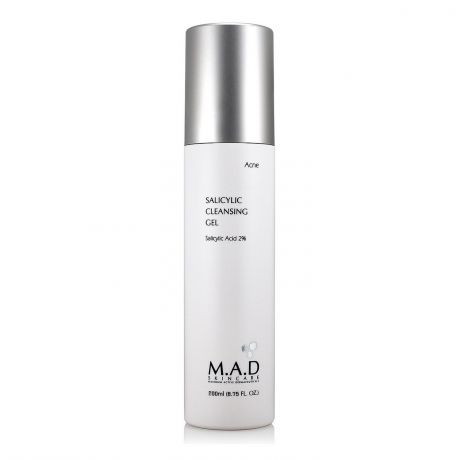 M.A.D SkinCare Гель Salicylic Cleansing Gel Очищающий с 2% Салициловой Кислотой, 200 мл