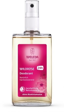 WELEDA Дезодорант Wild Rose Natural Розовый, 100 мл