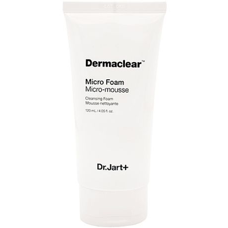 Dr.Jart+ Пенка Dermaclear Micro Micro-Mousse Cleansing Foam для Умывания Мягкая с Био-Водой, 120 мл