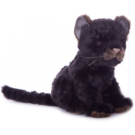 Hansa Мягкая игрушка Hansa Детеныш ягуара черный, 17 см