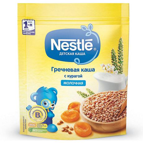 Nestle Молочная каша Nestle гречневая с курагой, с 5 мес, 220 г