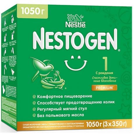 Nestle Молочная смесь Nestle Nestogen 1, с 0 мес, 1050 г