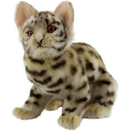 Hansa Мягкая игрушка Hansa Леопардовая кошка, 35 см