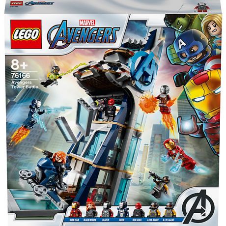 LEGO Конструктор LEGO Super Heroes 76166: Битва за башню Мстителей