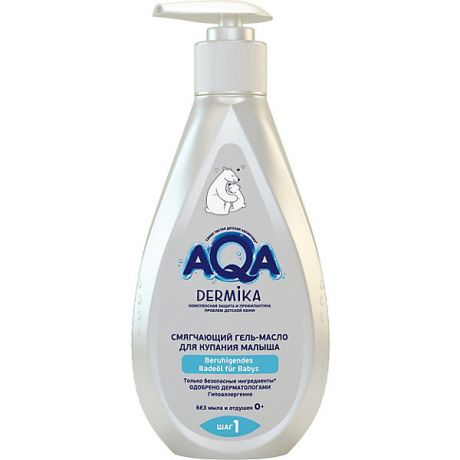 AQA baby Гель-масло для купания AQA Dermika, 250 мл