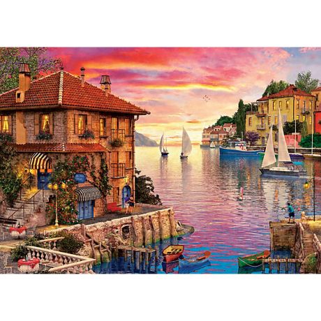 Art Puzzle Пазл Art Puzzle Средиземноморская гавань, 1500 деталей