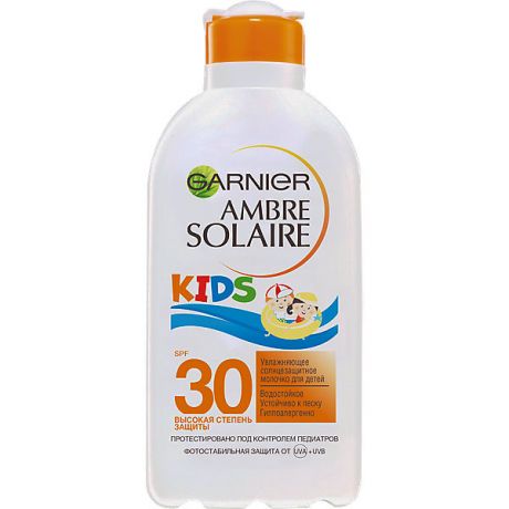 Garnier Солнцезащитное молочко Garnier Ambre Solaire Kids для детей увлажняющее, SPF 30
