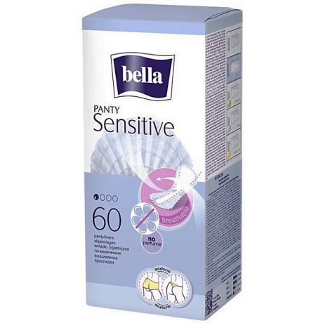 Bella Ежедневные прокладки Bella Panty Sensitive, 60 шт