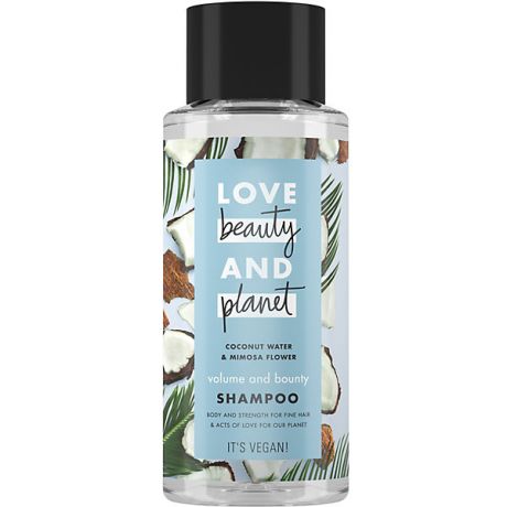 Love Beauty and Planet Шампунь для волос Love Beauty and Planet объём и щедрость, 400 мл