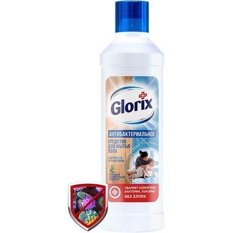 Glorix Чистящее средство для пола Glorix Свежесть Атлантики, 1 л