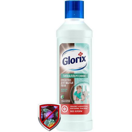 Glorix Чистящее средство для пола Glorix Нежная забота, 1 л